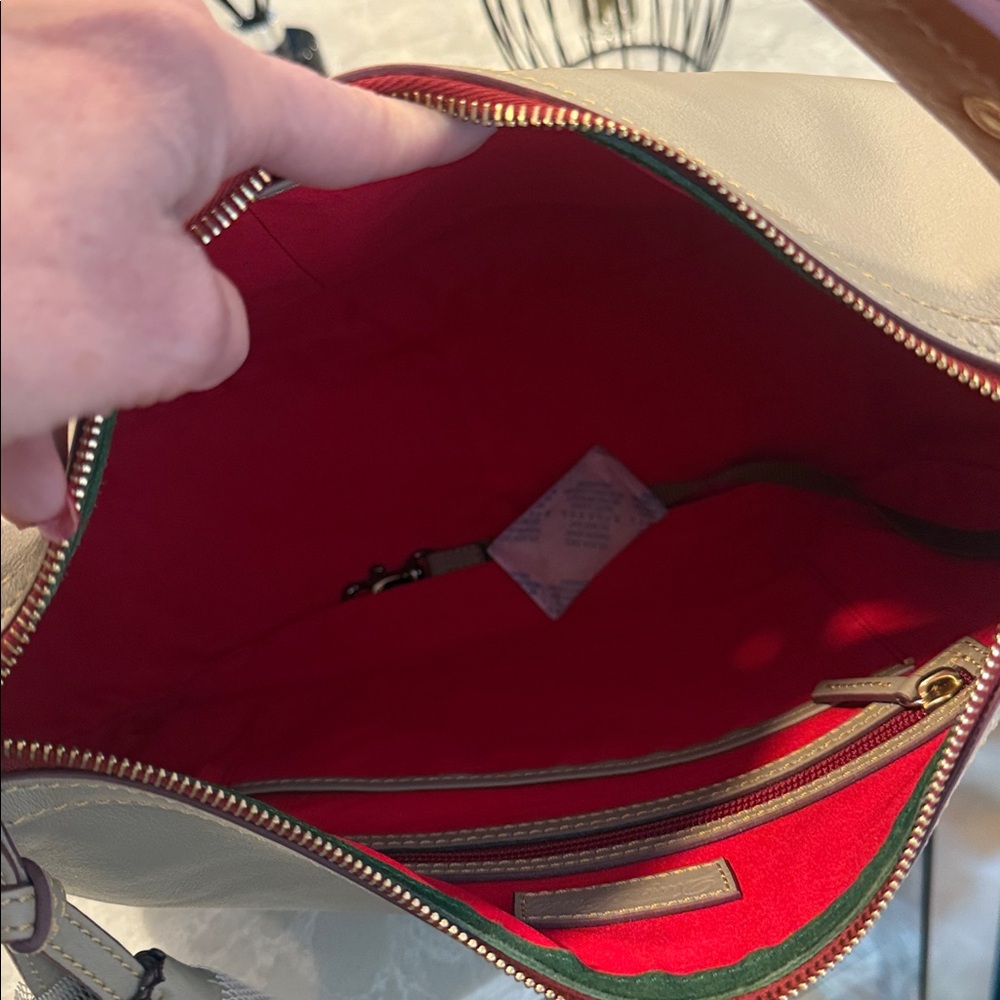 Dooney & Bourke Florentine Side Pocket Hobo Shoulder Bag - Picture 7 of 9